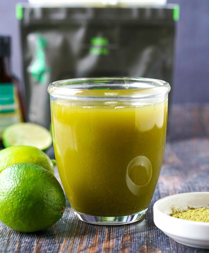 Keto Mojito Flavored Matcha Green Tea Drink