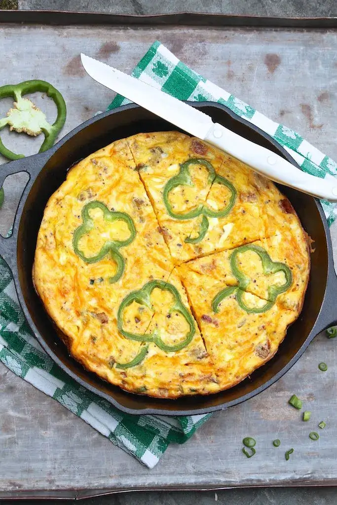 Loaded Baked Potato Frittata