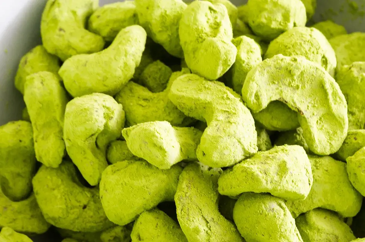 Matcha Chocolate Cashews