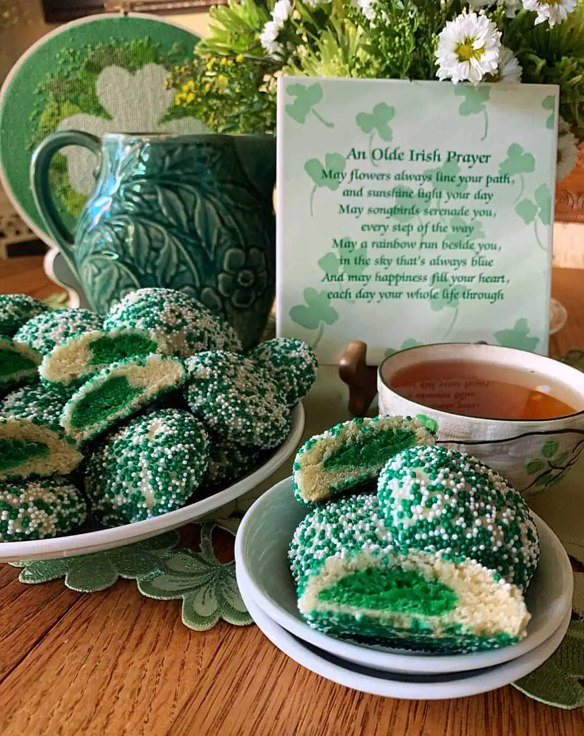 Mint Sugar Cookies