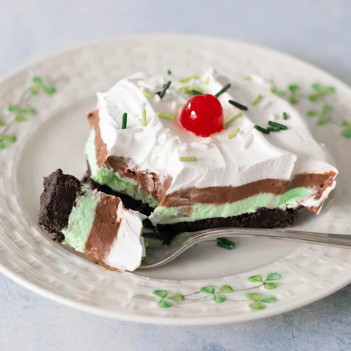 Shamrock Shake Torte