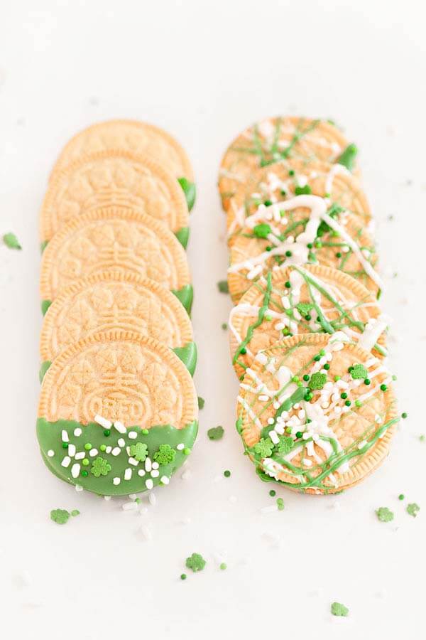 St. Patrick’s Day Oreos