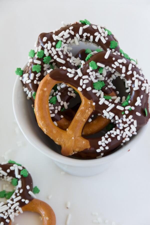 St. Patrick’s Day Pretzels