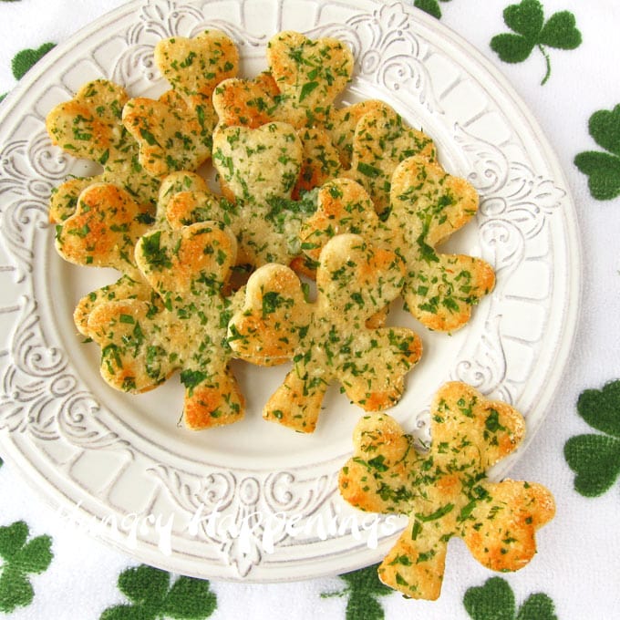St. Patrick's Day Shamrock Snacks