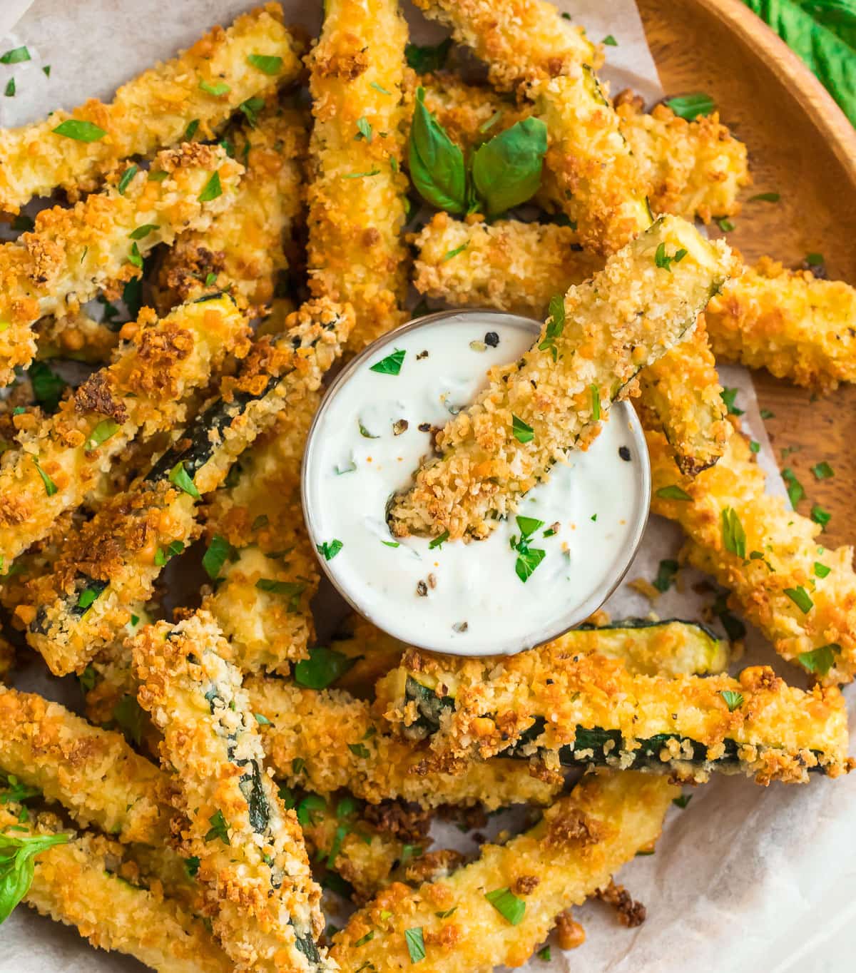 Zucchini Fries With Parmesan