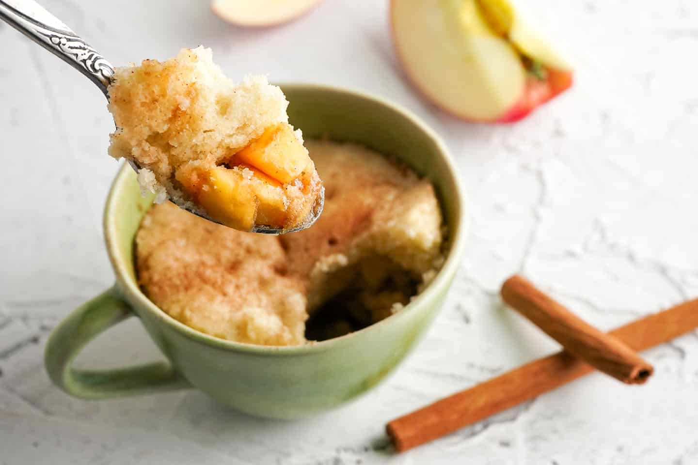 Apple Cinnamon Mug Cake