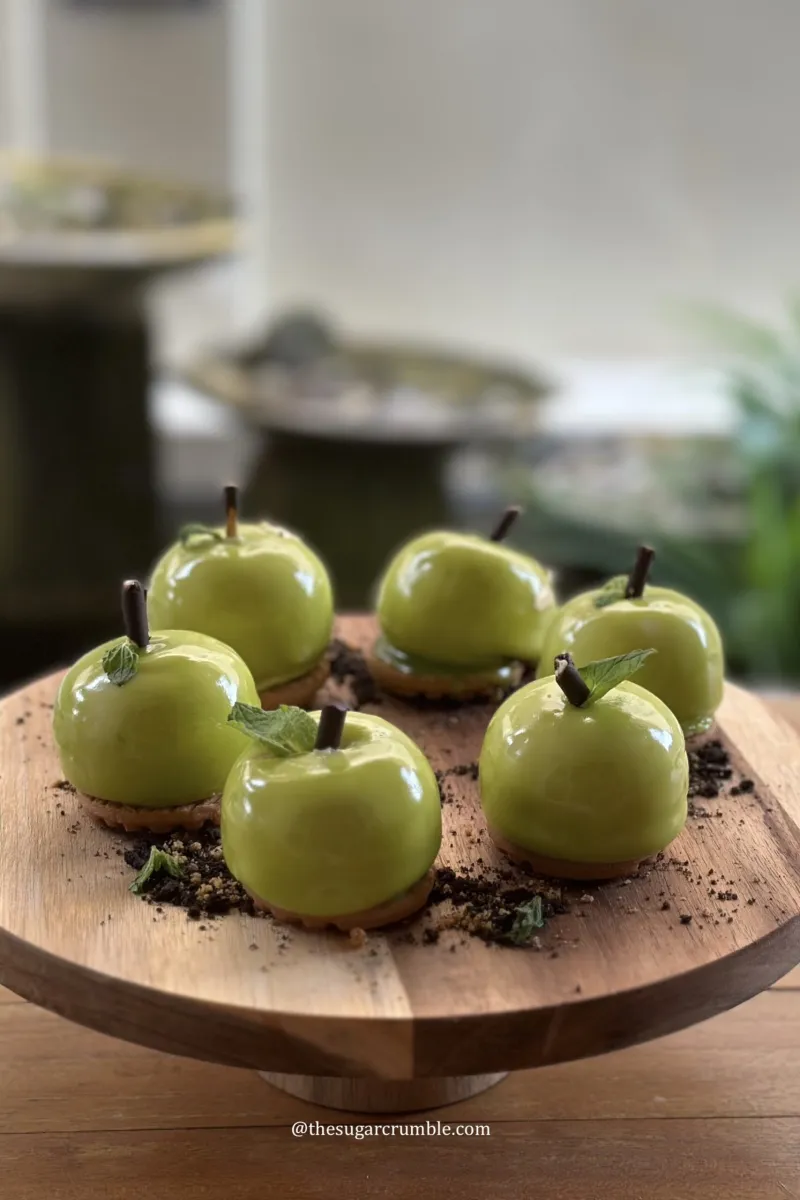 Green Apple Mousse Cheesecake