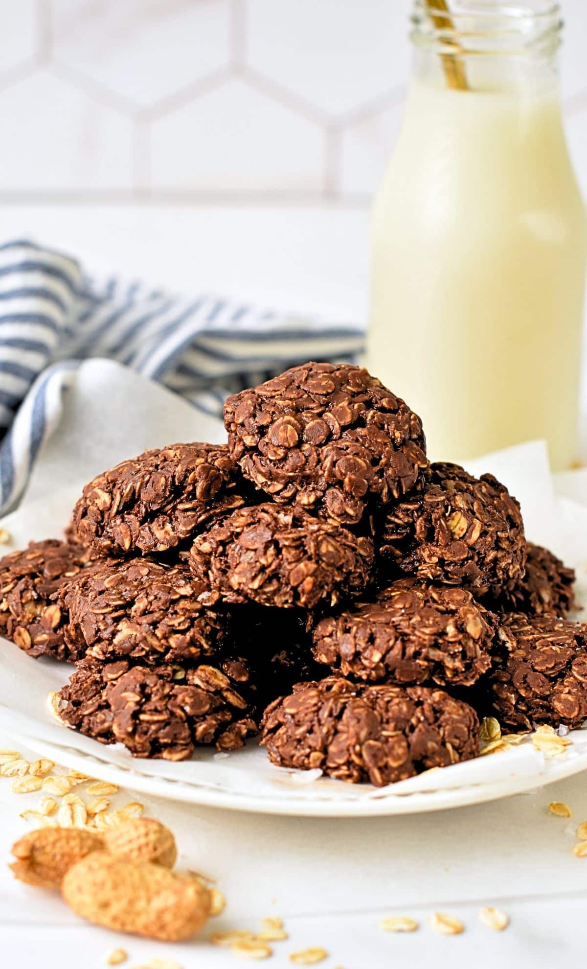 3-Ingredient No-Bake Cookies (4g Protein)