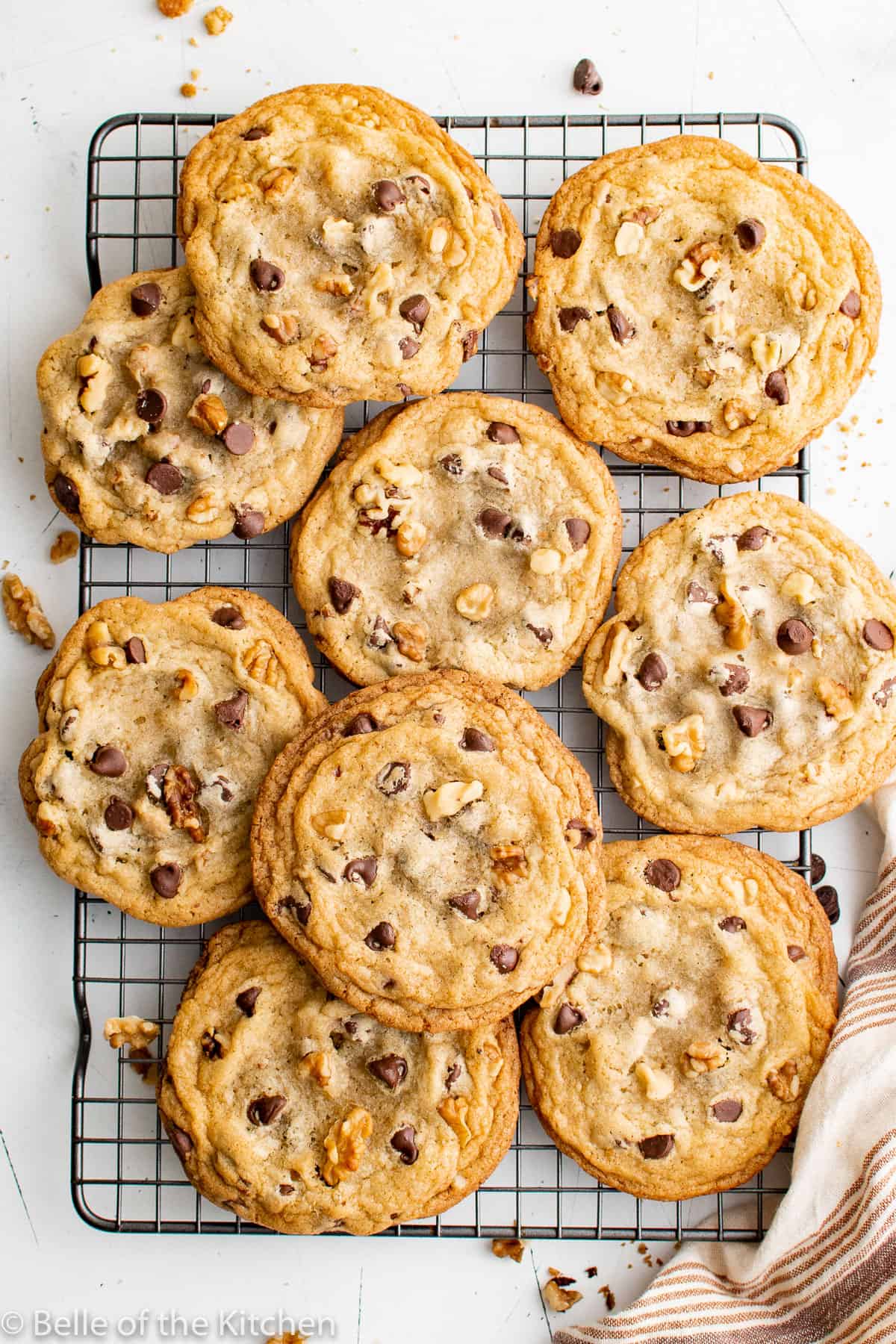 Chocolate Chip Walnut Cookies