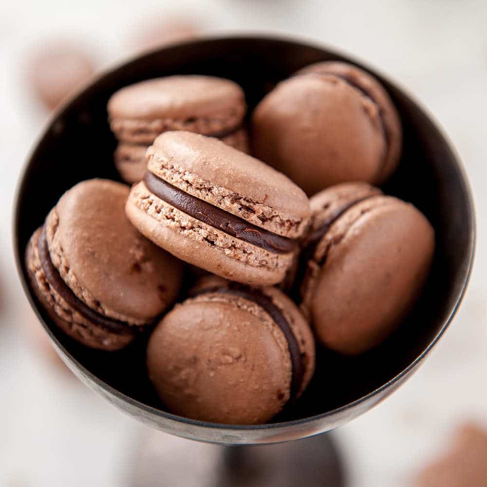 Chocolate Macaron