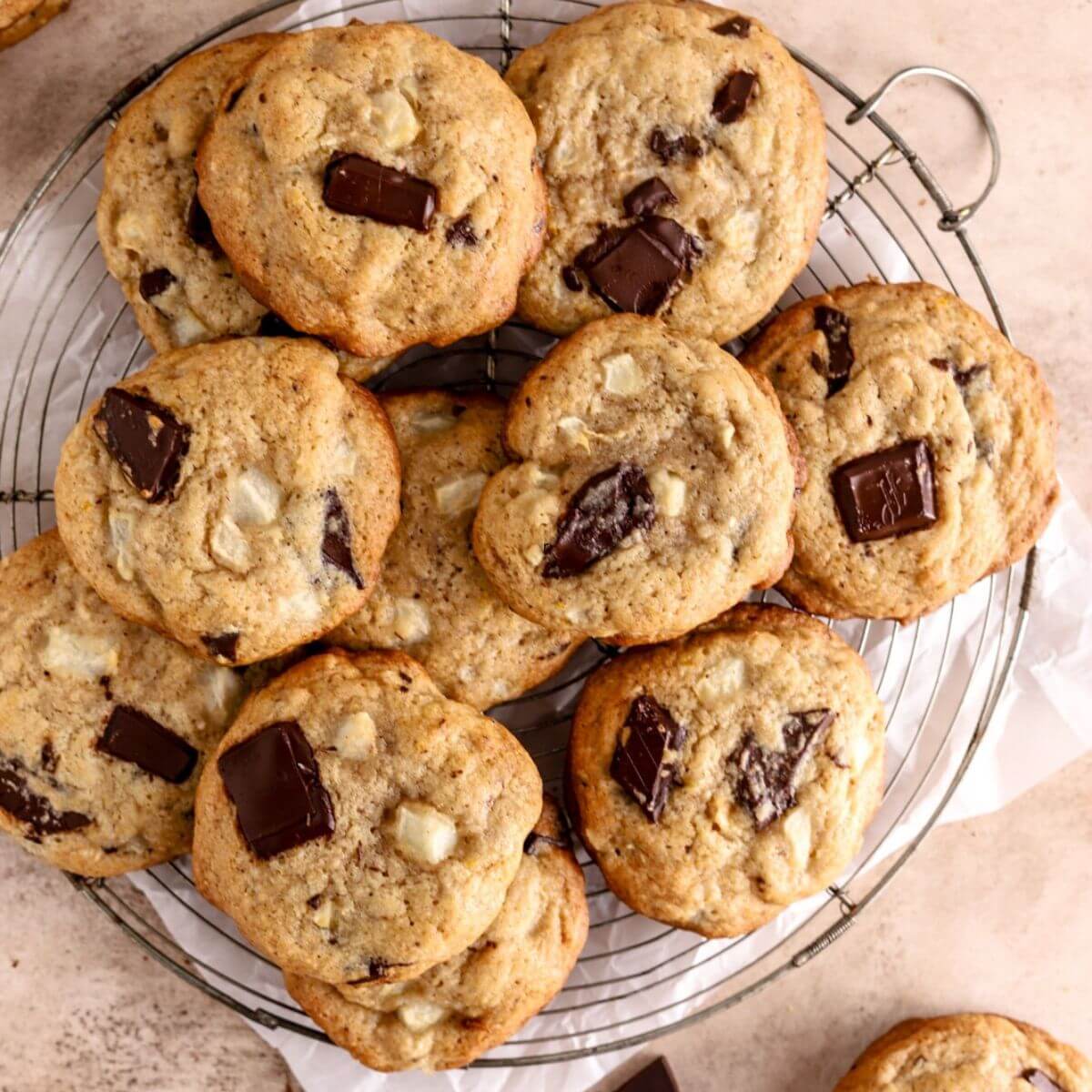 Chocolate Pear Cookies