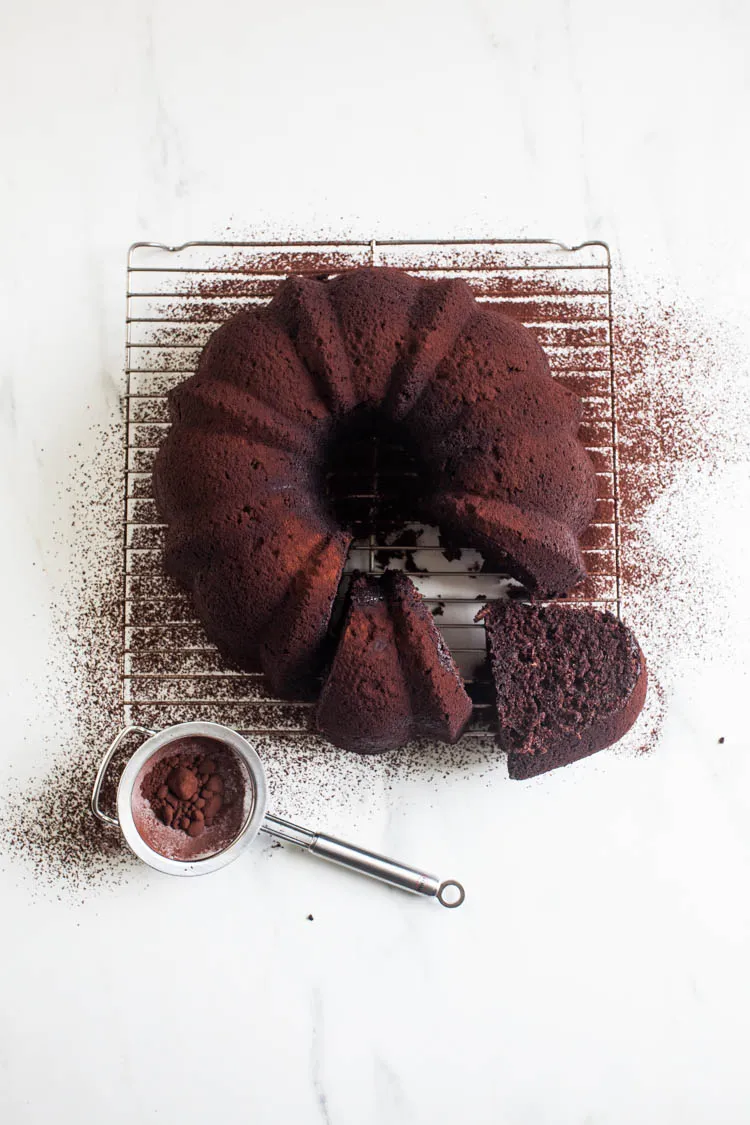 Chocolate Zucchini Bundt Cake