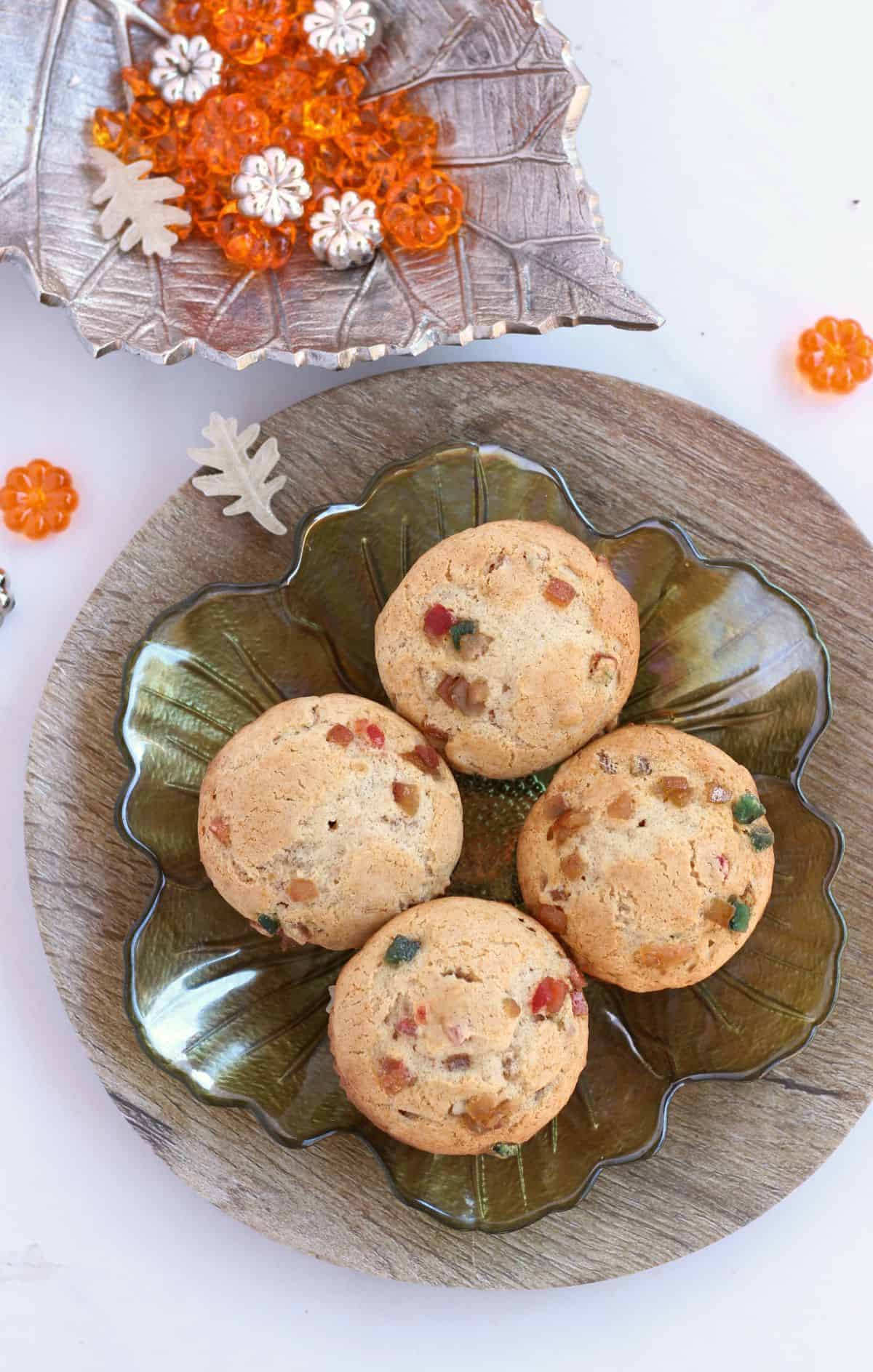 Fruitcake Muffins