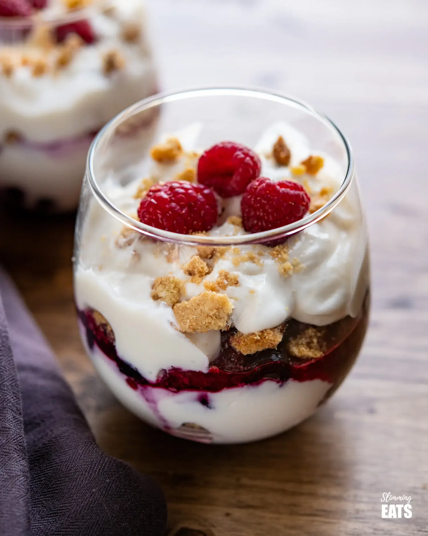 Fruity Yoghurt Shortbread Sundae