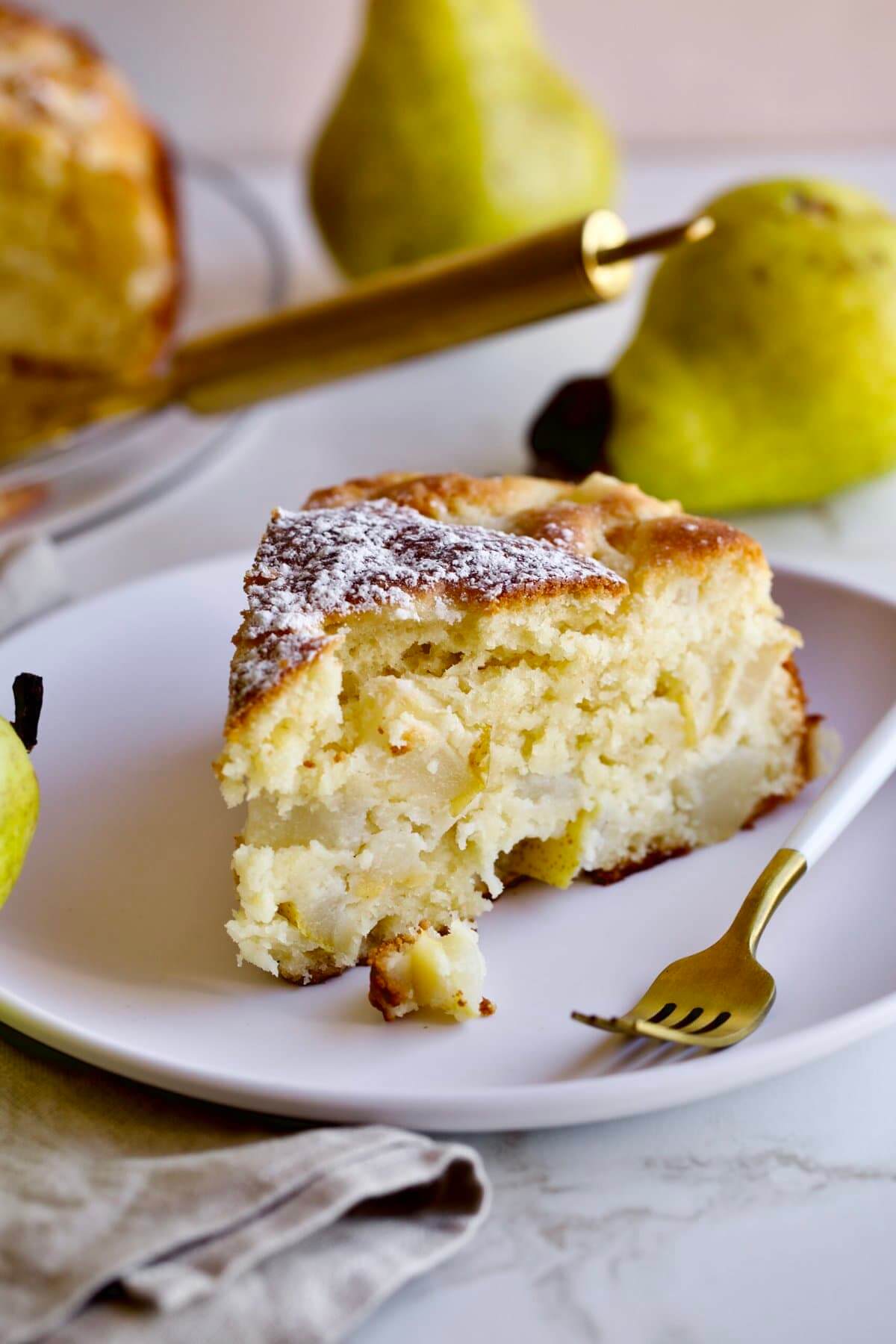 Italian Pear Cake