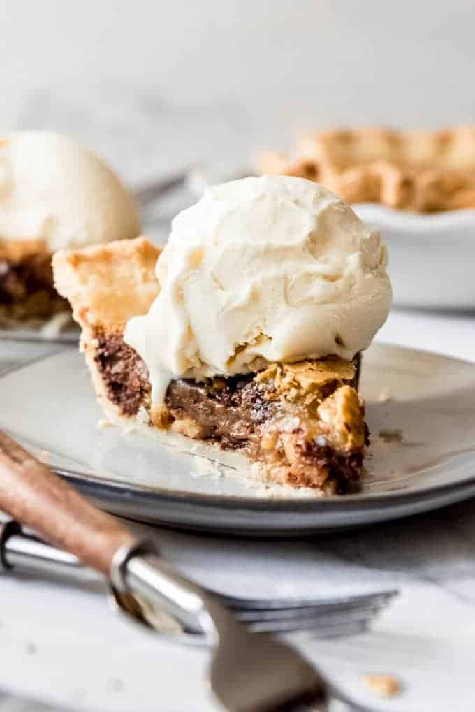 Kentucky Chocolate Walnut Pie