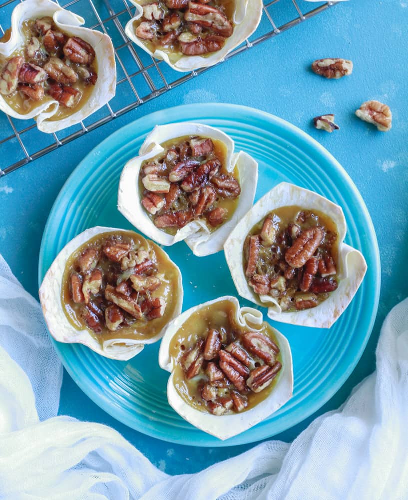 Light Pecan Pie Bites