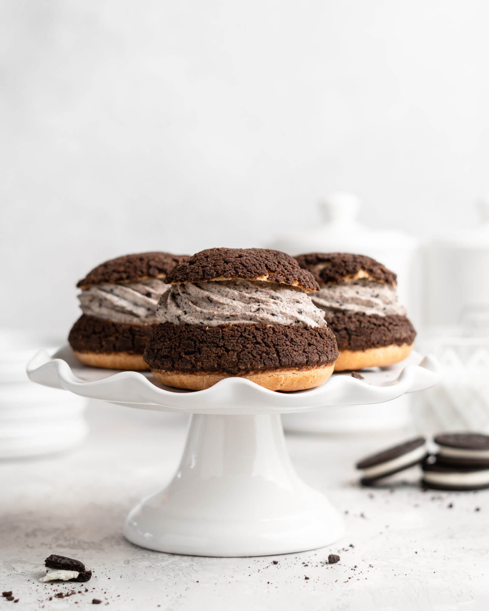 Oreo Cream Puffs