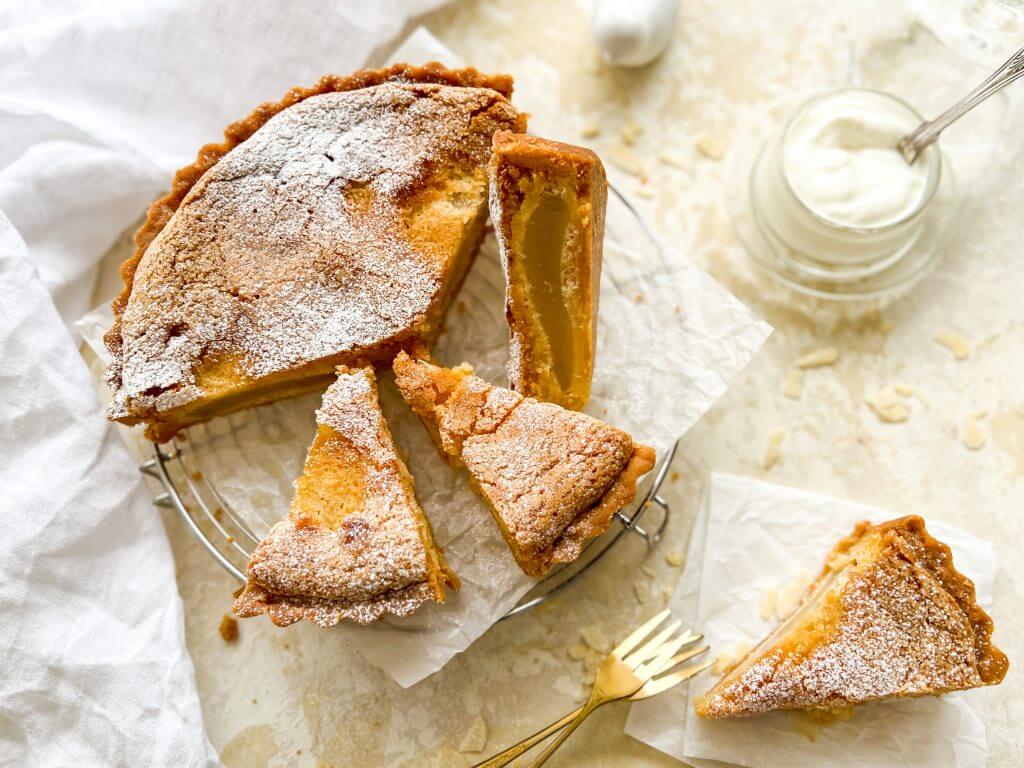 Pear And Almond Flan