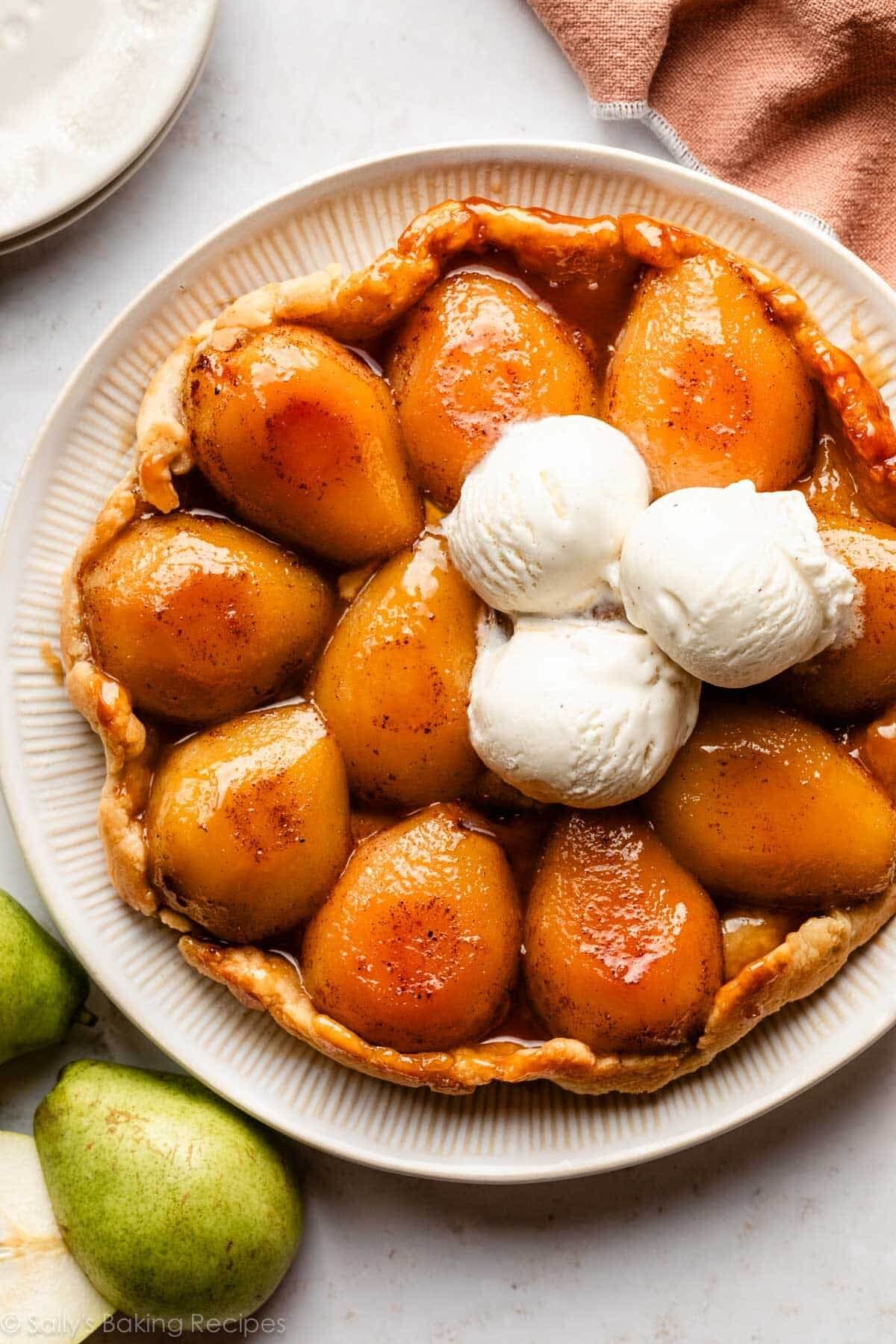 Pear Tarte Tatin