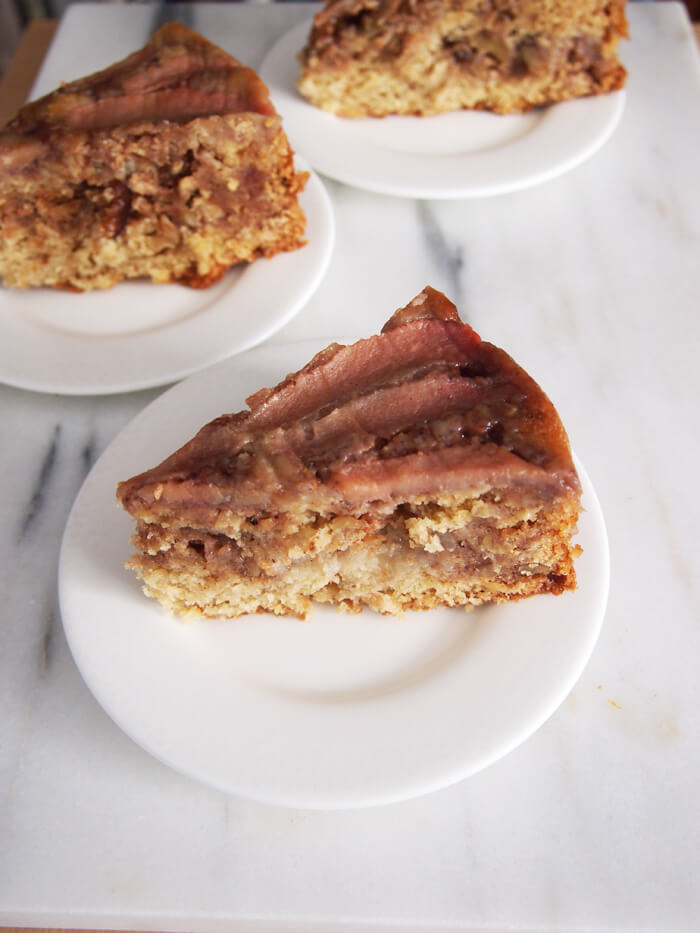Pear Upside Down Coffee Cake