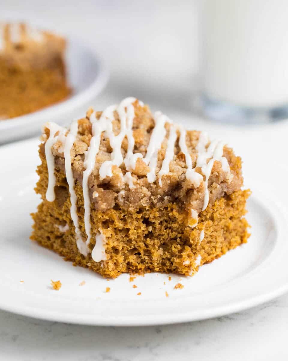 Pumpkin Coffee Cake with Streusel Topping