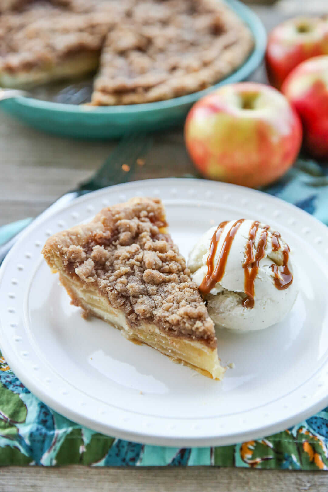Sour Cream Apple Pie