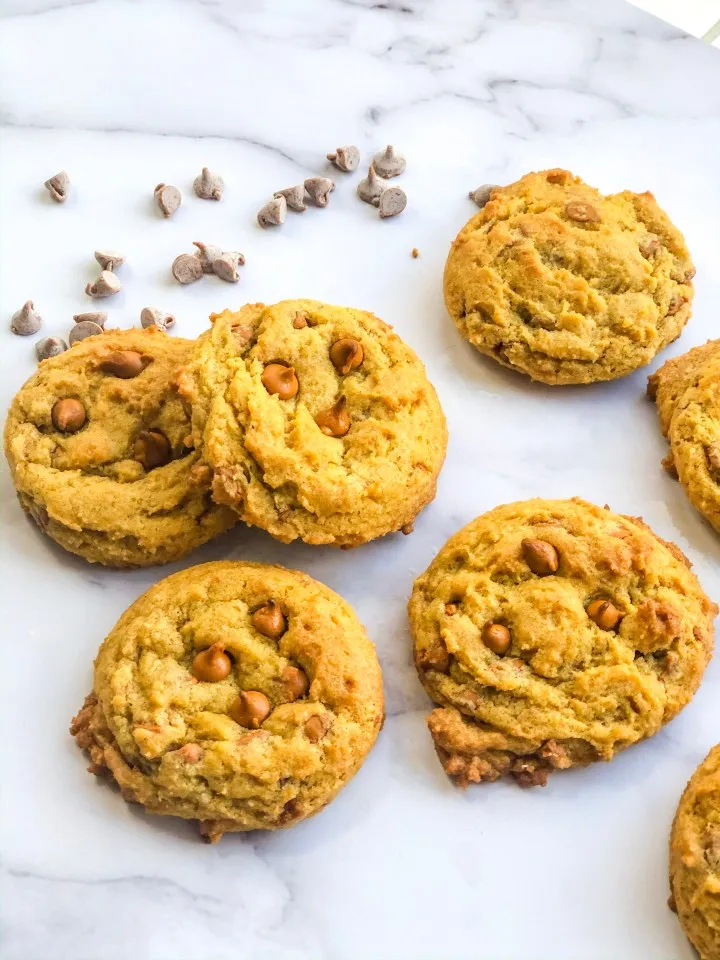 Chewy Cinnamon Chip Pumpkin Cookies