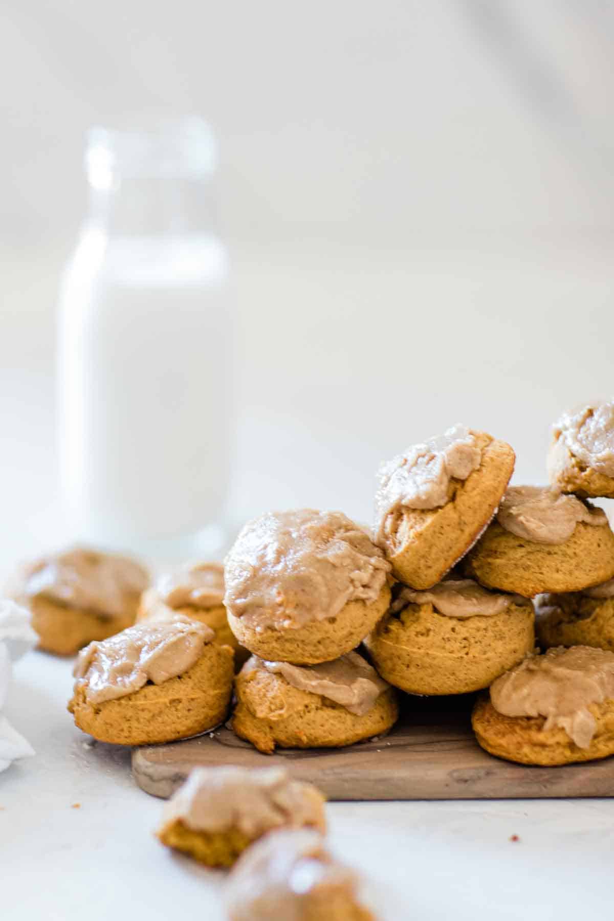 Frosted Pumpkin Spice Cookies