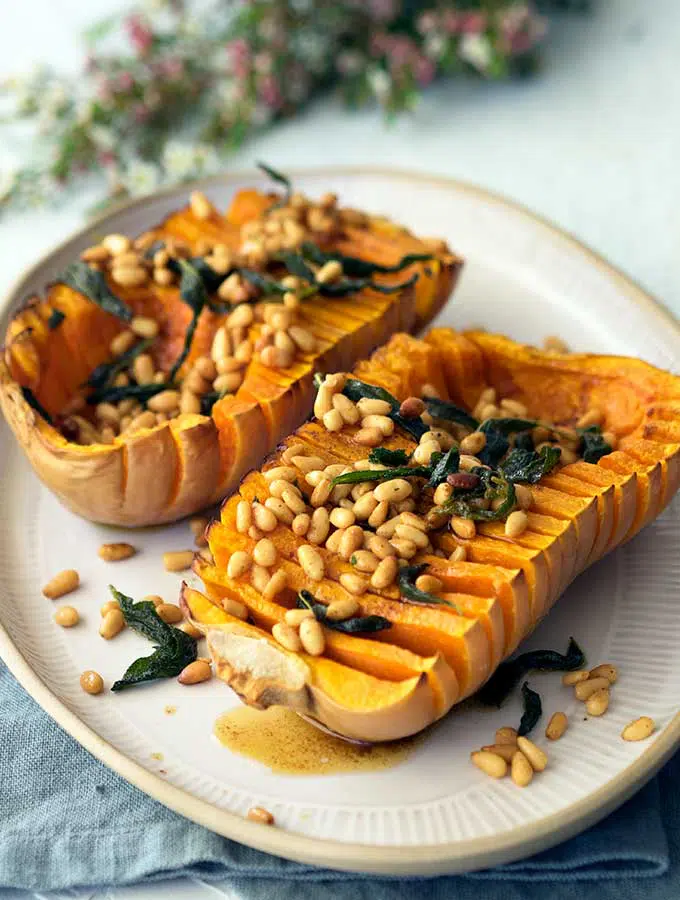 Hasselback Butternut Squash Pumpkin