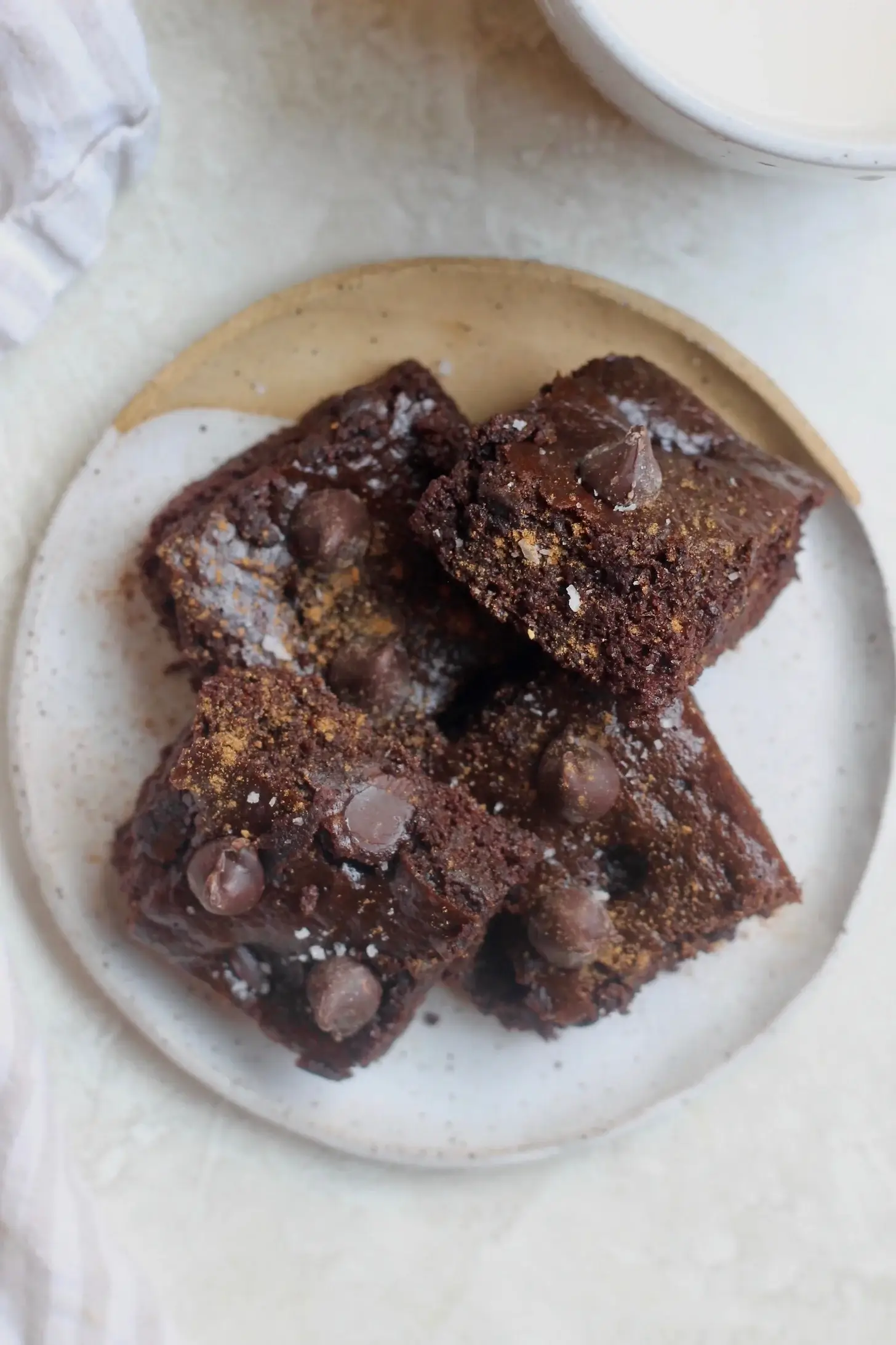 Healthy Pumpkin Brownies