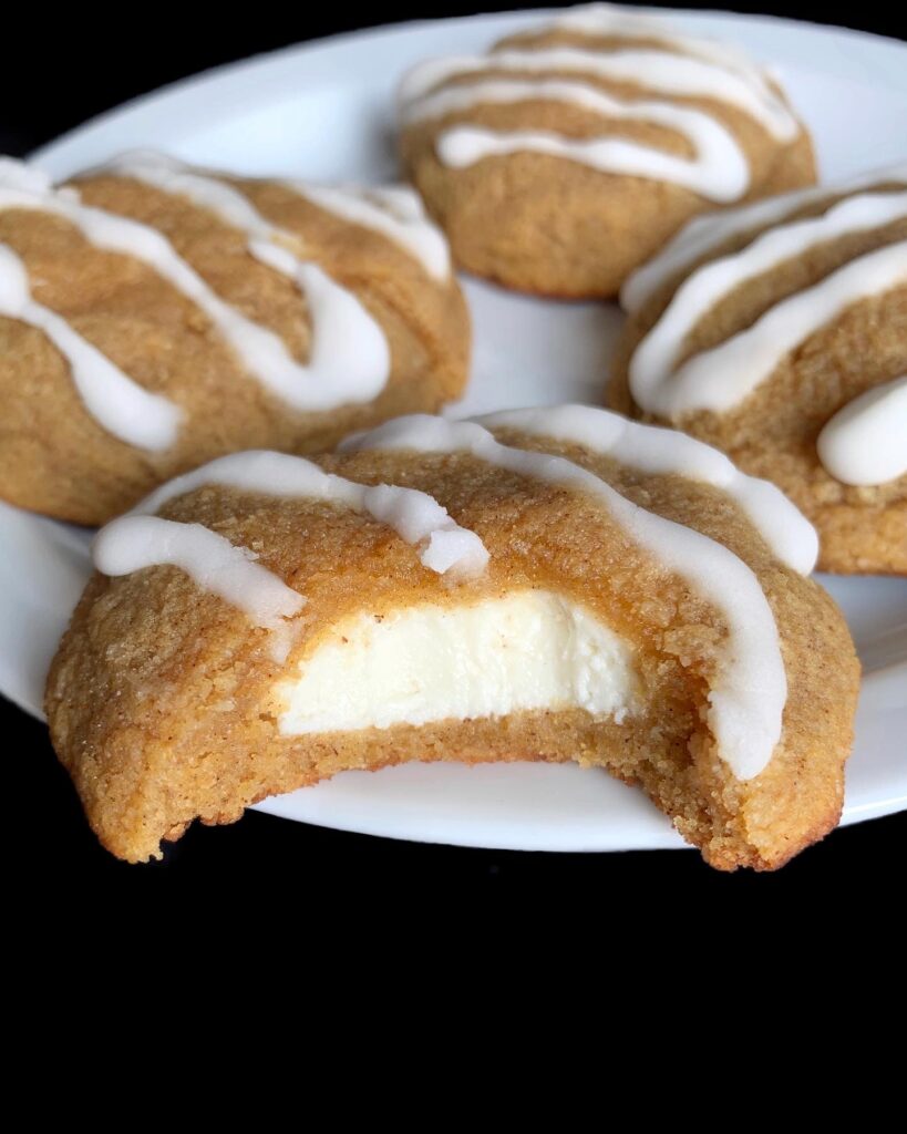 Pumpkin Cheesecake Cookies (Keto + Gluten Free)