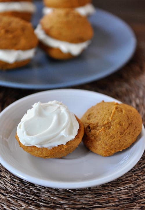 Pumpkin Cream Sandwiches