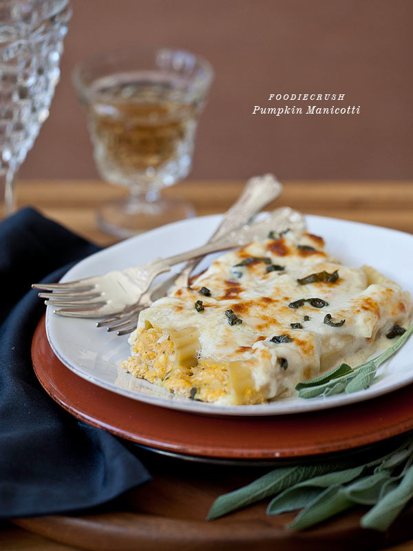 Pumpkin Manicotti