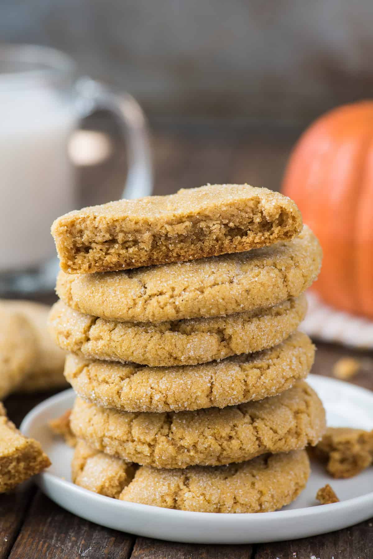 Pumpkin Sugar Cookies