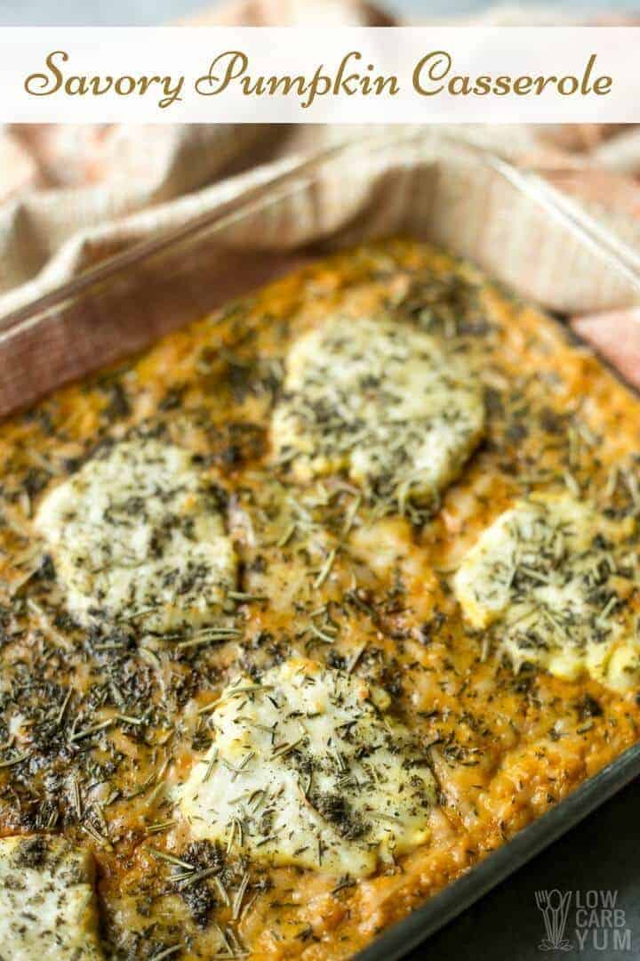 Savory Pumpkin Casserole Recipe with Herbs