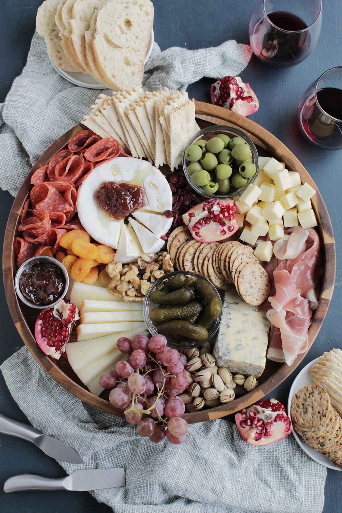 20 Minute Thanksgiving Cheese Board