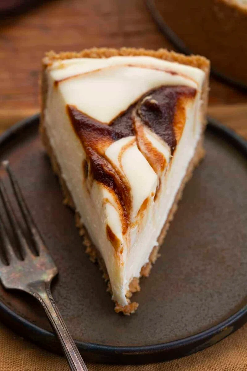Apple Butter Cheesecake {No Bake}
