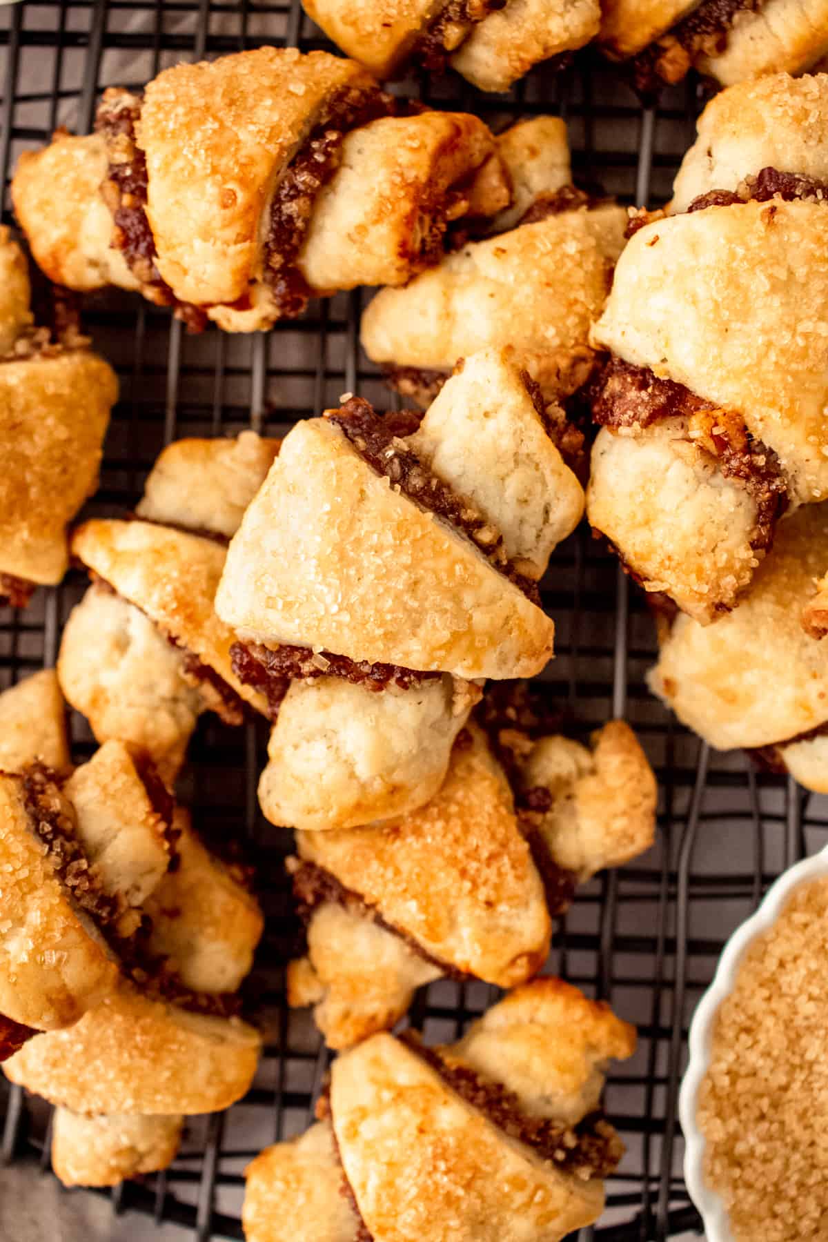 Apple Butter Rugelach Cookies