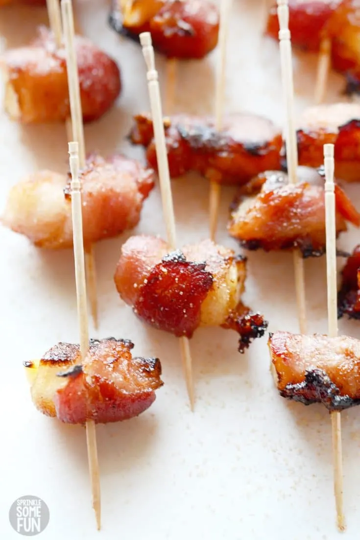Apple Cinnamon Bacon Bites