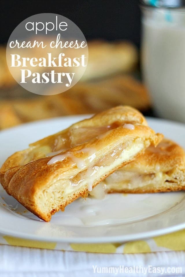 Apple Cream Cheese Breakfast Pastry