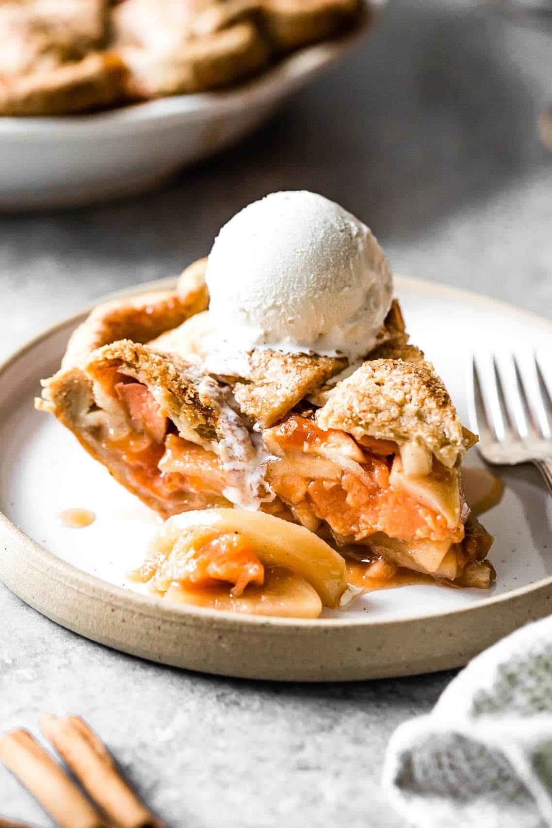Apple & Quince Pie with a Gluten-Free Crust