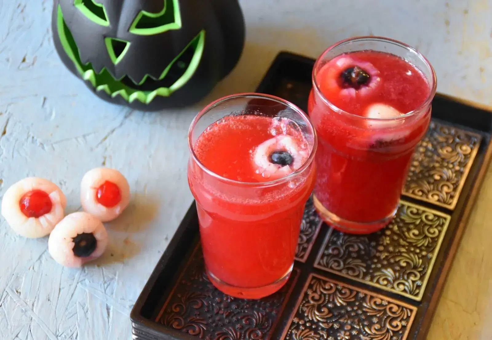 Blackberry Lemonade Eye Ball Punch And Transylvania Punch