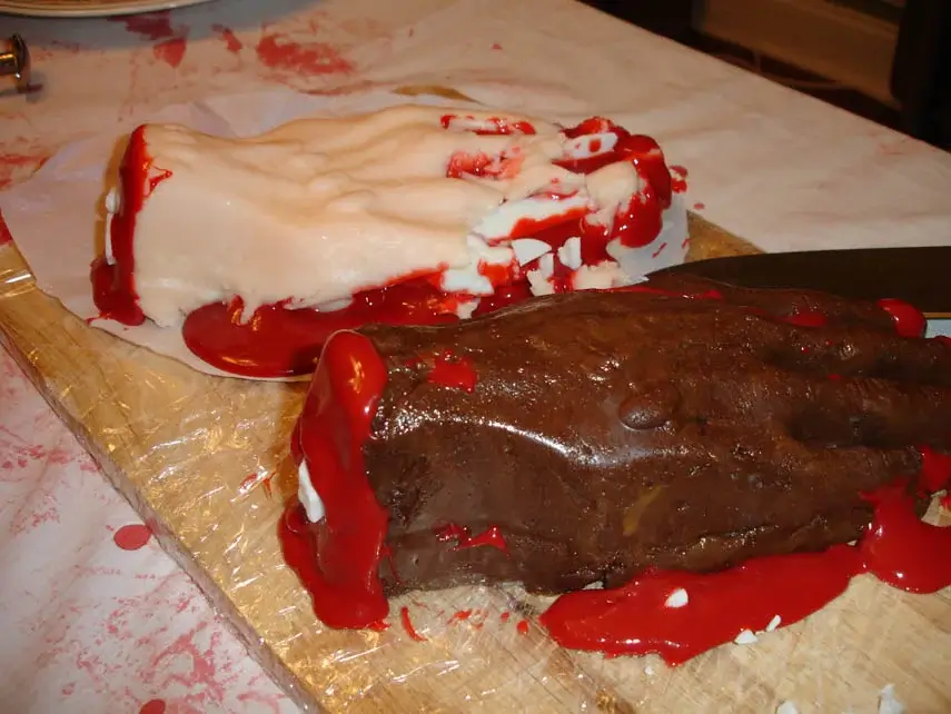 Bloody Fudge Hands 