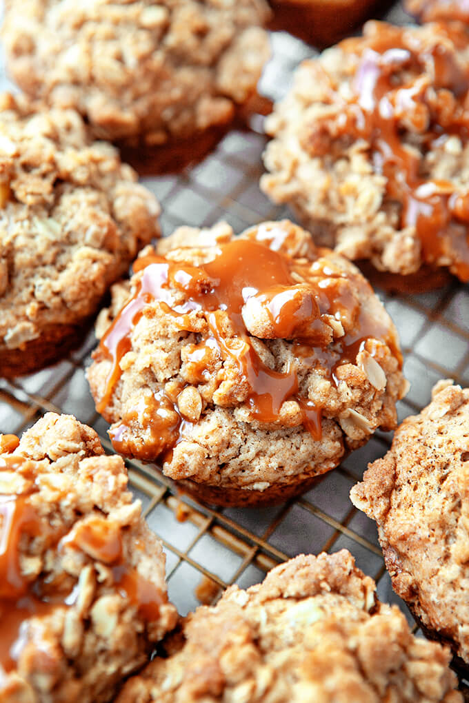 Caramel Apple Muffins