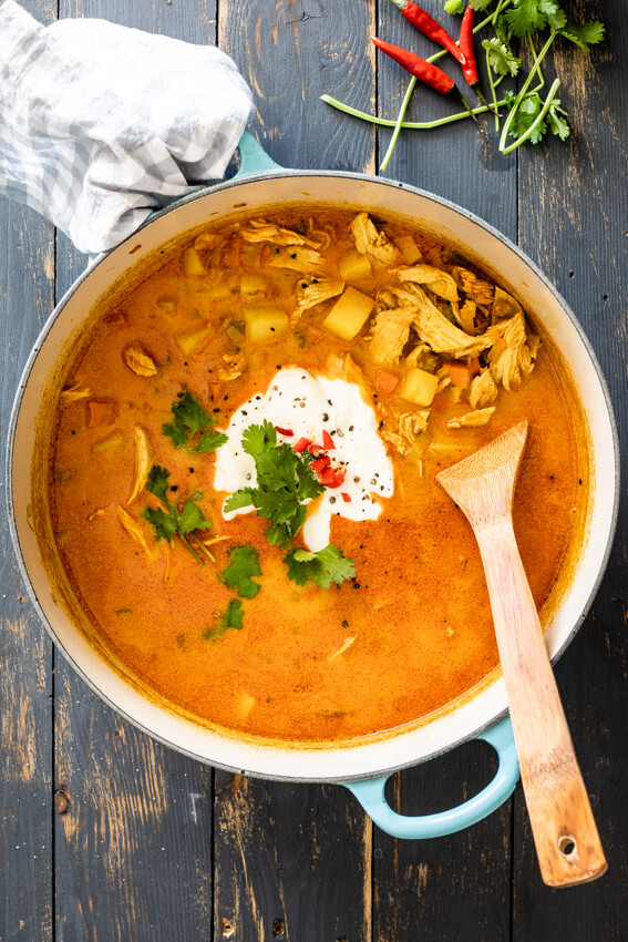 Chicken Curry Soup