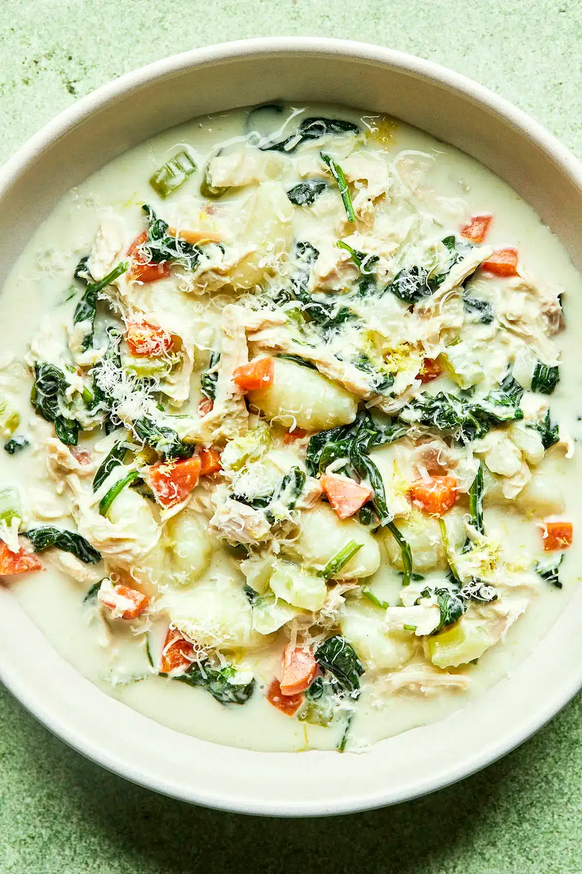 Chicken Florentine Soup