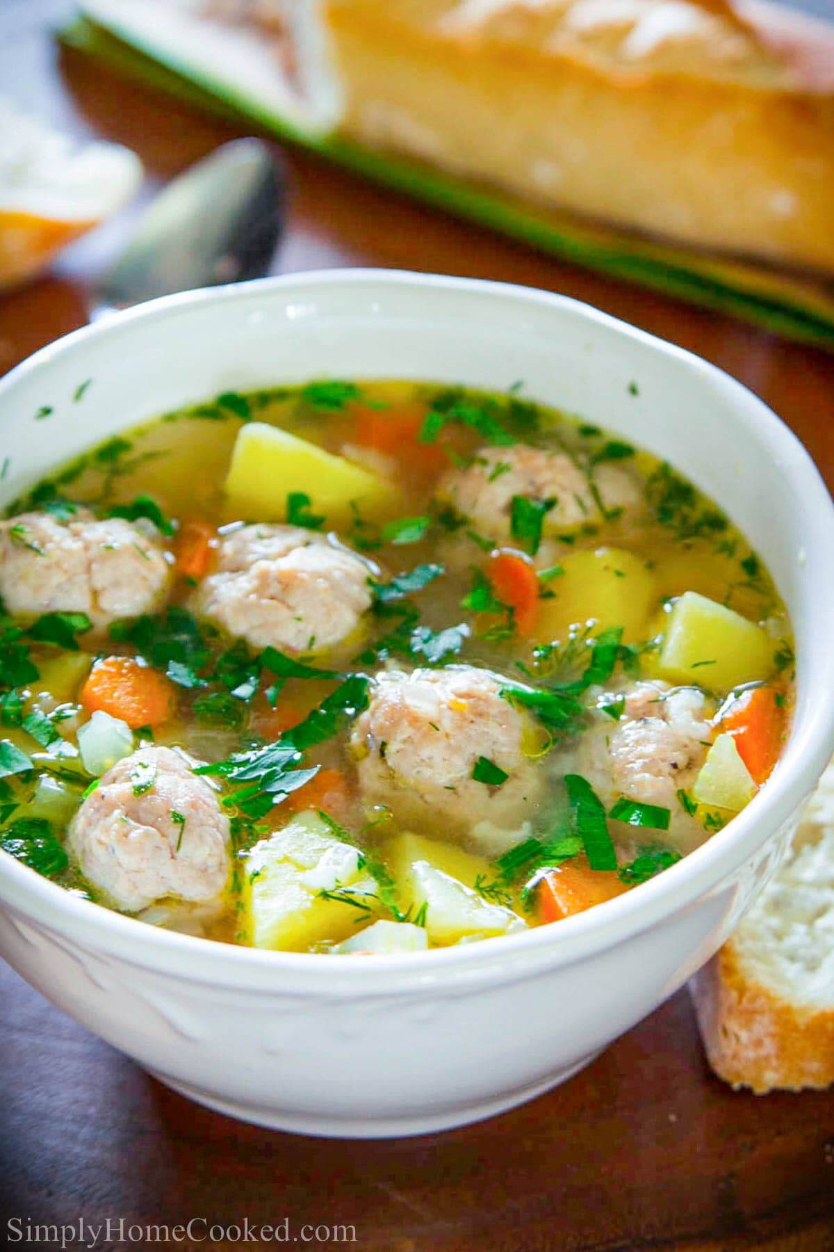 Chicken Meatball Soup
