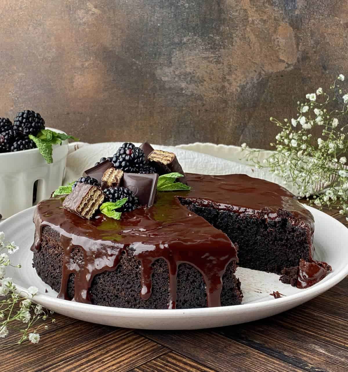 Chocolate Ganache Cake