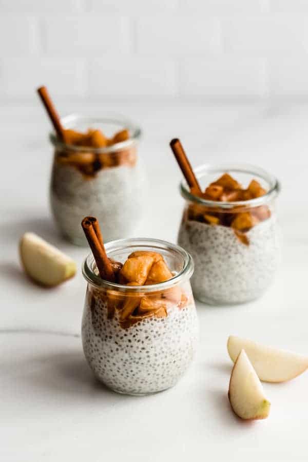 Cinnamon Apple Pie Chia Pudding